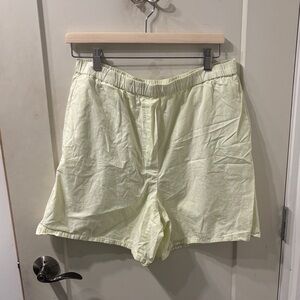 Wilfred Free Aritzia Boxer style shorts